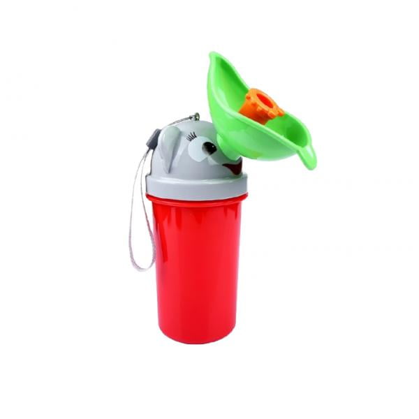 Higiénico Urinal de Viajes Coche Niño Cocina Aspiración Limpieza Chicas rojas Hugo Botella para ir al baño orinal