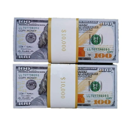 300PCS Prop Money Dollars Replica Dollar Bill for Home Party Movie Advertising Novelty Props Gift