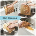 thumbnail image 2 of 6 Pieces of Kitchen Towels 11x11Inch Kitchen Dish Cloths Kitchen Dish Towels Reuseable Cleaning Cloths Prairie Brown Lion, 2 of 9