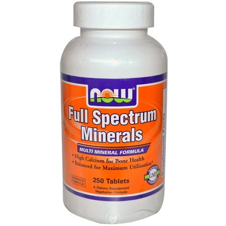 UPC 733739015426 product image for Now Foods, Full Spectrum Minerals, 250 Tablets (Discontinued Item) | upcitemdb.com