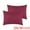 Wine Red, variant on Unique Bargains Solid Color Envelope Closure Pillowcase (2 Count) Dark Gray Standard