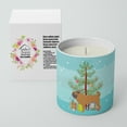 thumbnail image 2 of Carolines Treasures BB9252CDL 3.75 x 3.25 in. Unisex American Lamancha Goat Christmas 10 oz Decorative Soy Candle, Teal, 2 of 5