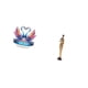 thumbnail image 5 of Escultura De Cisne Acrílico, Centro De Mesa Y Figura De Dama Tribal Africana, Obra De Arte Para Mesa, Armario, Estantería, Oficina, Dormitorio, Decoración, Adorno Novedoso., 5 of 8