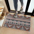 thumbnail image 2 of Boho Orange and Black Geometric Ethnic Pattern Door Rugs,Washable Non Slip Door Mats Indoor,Decorative Door Mats,Entry Mat Indoor for Entrance,Bedroom,Kitchen,Bathroom,16"x24", 2 of 6