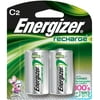 Energizer e2 C2 NiMH Rechargeable Batteries, C, 2/PAack - Pack of 6 Total of 12 Batteries