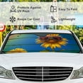 thumbnail image 5 of GZHJMY Car Front Windshield Sunshade UV Heat Protection, Foldable Auto Windshield Sun Visor for Sedan SUV Beautiful Galaxy, Car Sunscreen Blocks UV Rays Heat 51x27.5inch Keep Vehicle Cool, 5 of 6