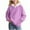 Purple, variant on Telankuip Girls Hoodies Casual Long Sleeve Oversized Hooded Sweatshirts for Child Cute Color Block Relaxed Fit Comfort Fall Pullover Tops with Pocket 2025 Winter Clothes Yellow 14-15 Years