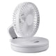 thumbnail image 1 of Ventilador de escritorio de 6 pulgadas con cabezal vibratorio, mini ventilador de carga USB, ventilador automático, luz nocturna para oficina en casa, ventilador para dormitorio, 1 of 1