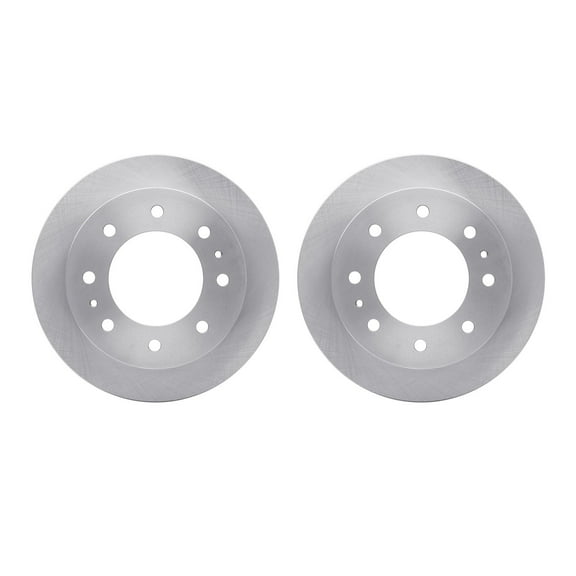 Dynamic Friction Company Rear Brake Rotors 6002-48061