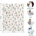 thumbnail image 4 of Rainbow Princess Carriage Pattern Blanket,Comfortable Soft Flannel Throw Blanket,All Season,Warm Lightweight Blankets for Sofa Bed Couch Living Room Chair,30"x40", 4 of 4