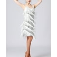 thumbnail image 2 of Sequin Fringe Roaring 20S Great Gatsby Flapper Themed Bridesmaid Attire Dresses, 2 of 8