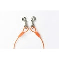 thumbnail image 2 of IntelliLeash 30FT Tie-Out Cables for Dogs - Strong, Safe, and Durable Dog Tie-Outs for Small Dogs up to 90 Pounds - Weather and Wear Resistant Galvanized Aircraft Cable for Outside Use, 2 of 3