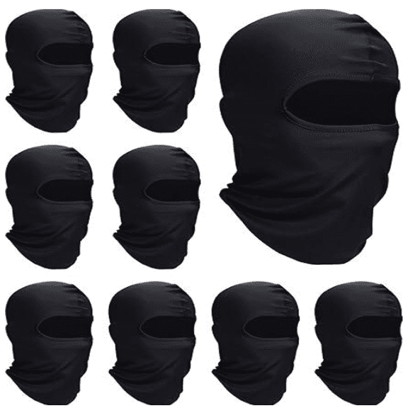 9 Pcs Ski Mask for Men Full Face Cover UV Sun Protection Cooling Balaclava Neck Gaiter Clothing Scarf Bandana