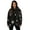 Snowflakes and Musical Symbols, variant on COEQINE Oversized Sweatshirts Pullover Long Sleeves Women's Hoodies Loose Comfy Fit Cozy Crewneck Sweatshirt Casual Wear Hooded Sweatshirt Fashion Y2K Hooded Women Snowflake Black, S