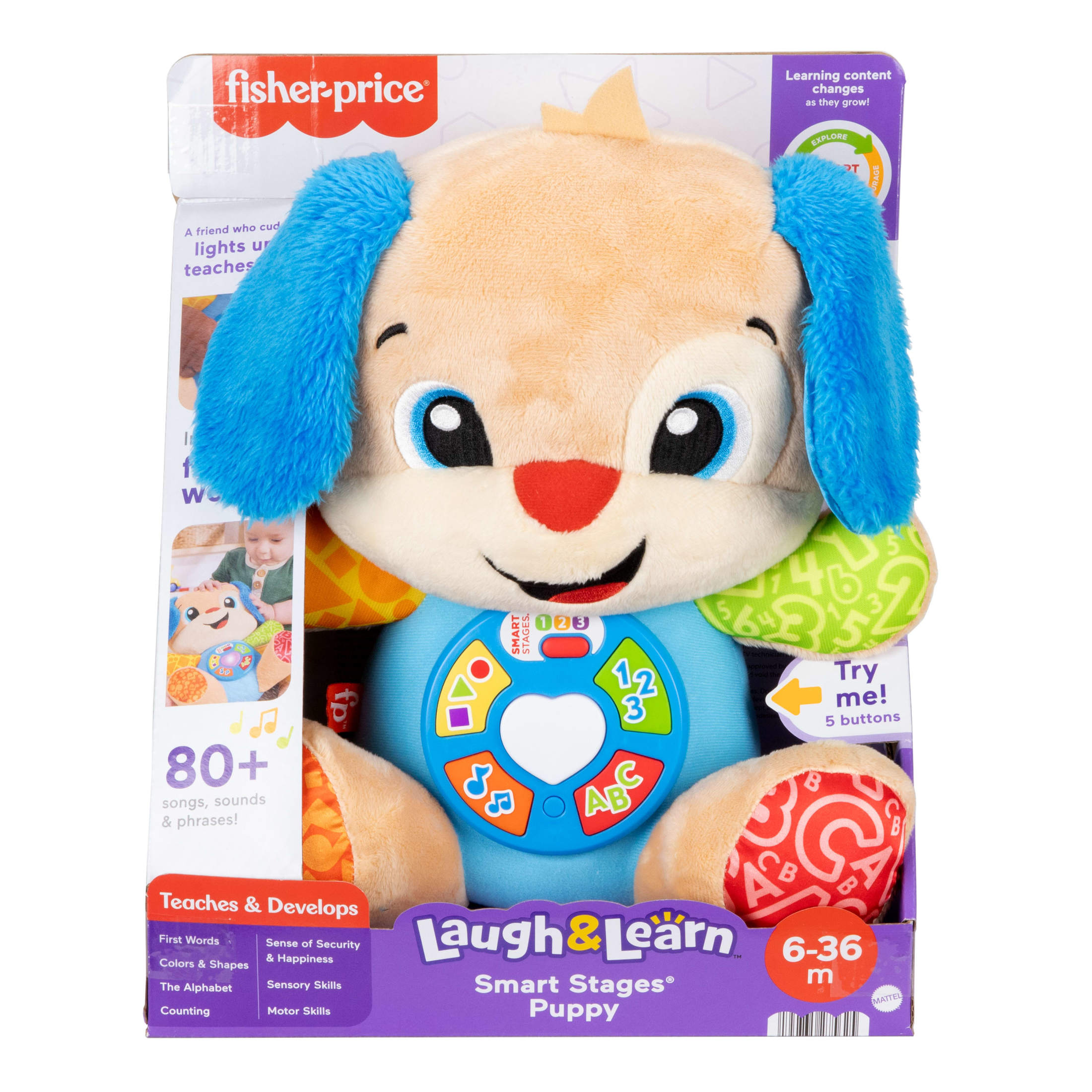 Fisher-Price Laugh & Learn Smart Stages Puppy Plush photo 6