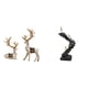 thumbnail image 1 of Estatuas De Ciervos Sentados Y De Pie, Estatuas De Pensadores, Figuras Abstractas, Artesanías, Objetos Decorativos Para Sala De Estar, Oficina, Estantería, Decoraciones De Escritorio., 1 of 8