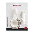 thumbnail image 6 of KitchenAid 9-Piece Plastic Stackable Measuring Cup and Spoons Set for Cooking, Porcelain, 6 of 8