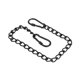 thumbnail image 3 of Cadena resistente con mosquetones de longitud ajustable para silla colgante, cadena gruesa de acero inoxidable para gimnasio interior y exterior. 660 mm, 3 of 8