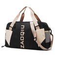 thumbnail image 2 of Bolsa De Ejercicios Bolsa de fitness para mujer Bolsa de deporte Oxford de gran capacidad para viajes y natación (negro) Likrtyny  Para Estrenar, 2 of 9