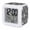 Charcoal, Slate, White, variant on Dark Blue Starfish Coastal Digital Alarm Clock for Bedrooms,Smart LED Alarm Clock with 7 Color Changing Night Light,Summer Beach Nautical Sea Ocean Silent Wake Up Clocks for Sleep Study 3.2"x3.2"