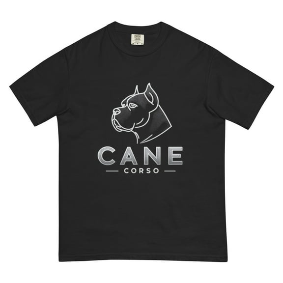 Cane Corso silo tee Unisex garment-dyed heavyweight t-shirt (Black, S)