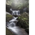 thumbnail image 2 of Deiter, Lori 11x14 Gold Ornate Wood Framed with Double Matting Museum Art Print Titled - Ricketts Waterfall, 2 of 4