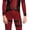 Classic Red, variant on Guvpev Halloween Superhero Cosplay Costume, Split Red Mercenary and Yellow Combat Hero 3D Spandex Bodysuit Jumpsuit, 2-in-1 Full Body Dress-Up Outfit for Halloween Party, Birthday, Carnival