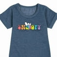 thumbnail image 3 of Peanuts - Snoopy's Beach Ball - Toddler And Youth Girls Fleece Dress, 3 of 6