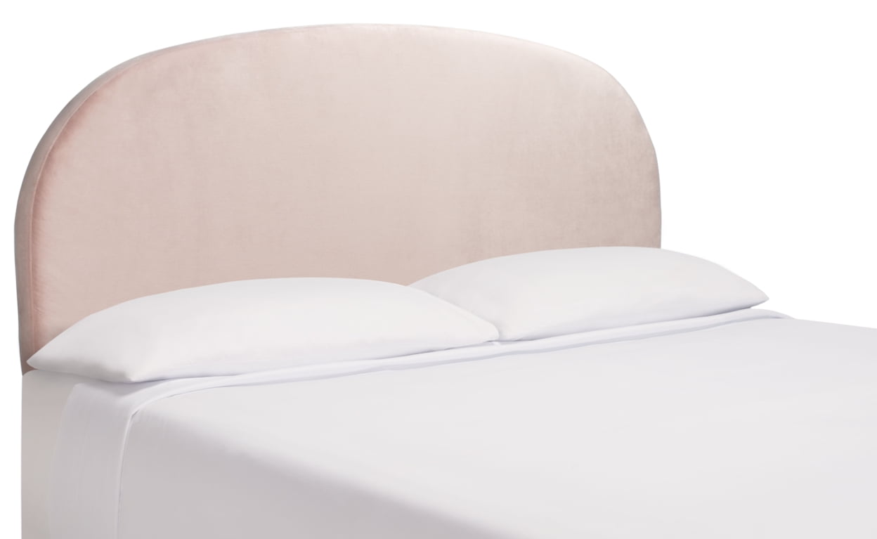 SAFAVIEH Saraya Curved Headboard Pale Pink King