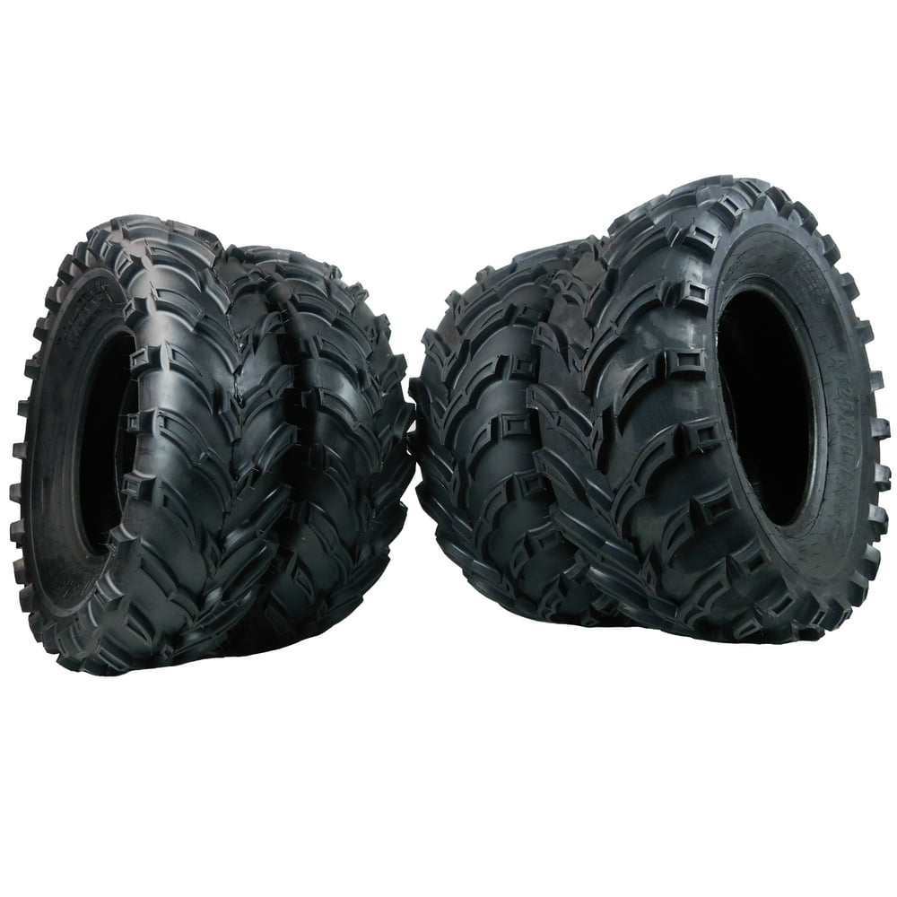 MASSFX 25X812 ‚ 25X1012 MS ATV Tire 4 Set Front Rear 6PLY rating