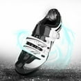 thumbnail image 6 of Anti-Slip SPD System, Lock Cycling footwear, Size 42, White Men's Adult Mountain Road Bike Shoes, 6 of 8