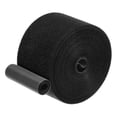thumbnail image 1 of Uxcell 1-Rollo Cinta para Plantas de Jardín, 16 ft x 2 in Ataduras de Plantas de Gancho y Bucle para Plantas/Vides, Negro, 1 of 1