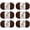 Chocolate Brown, variant on Big Twist Value Pound+ Yarn, Bulk Medium Worsted 100% Acrylic Skeins, Assorted Colors, 17.6 oz, 6-Pack