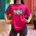 thumbnail image 3 of Playera Blusa Mama Mamá Fieramente Increíble – Estilo Animal Print con Actitud Color Fucsia Talla Grande Marca Emil SaEs, 3 of 4