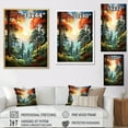 thumbnail image 4 of Designart "Tree Redwood Shimmering Heights II" Landscape & Nature Wall Decor, 4 of 5