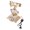 Bronze, variant on Rupoun Vintage Telephone Model Table Lamp Alarm Clock 11 inches / 28 cm Silver