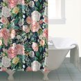 thumbnail image 5 of Waterproof Pioneer Shower Curtain 72x84 Inch Polyester Unique Cute Floral Shower Curtain for Bathroom Hotel Home Decor with 12 Plastic Hooks, 5 of 5