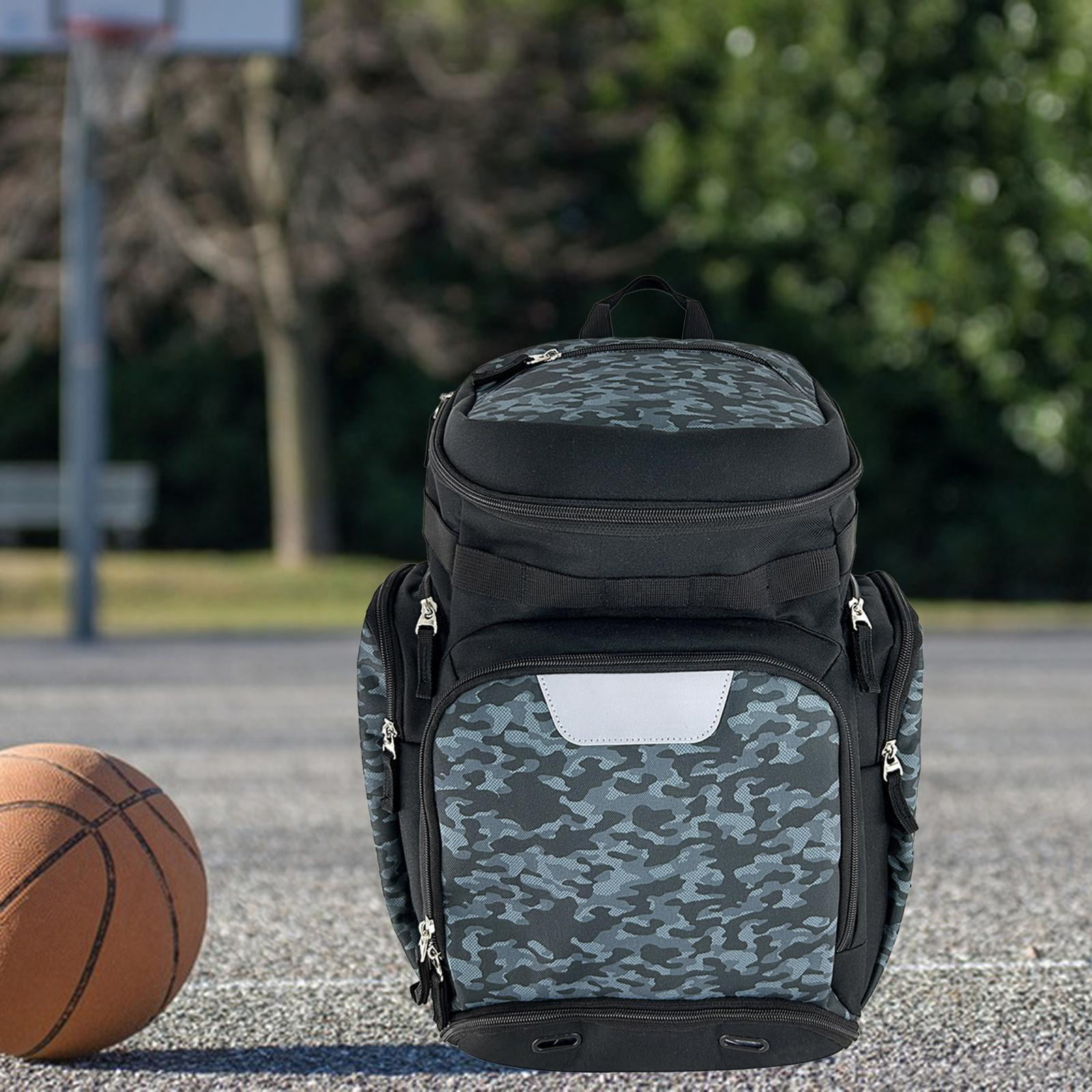 Basketball Soccer Bag Travel Bag with Shoe and Ball Compartment Sport Bag for Purpose Baseball Bag Large Capacity Green