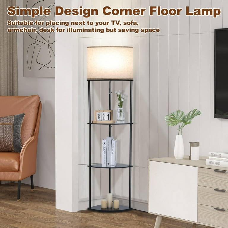ZealWe Floor Lamp, LED Floor Lamps With Spiral Design For Living