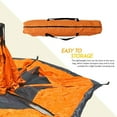 thumbnail image 3 of Glarewheel  4-Person Pop Up Tent, Orange, 3 of 7