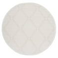 thumbnail image 3 of SAFAVIEH Machine Washable Rug Indoor/Outdoor Bermuda Collection - Bermuda Carleen Geometric Indoor/Outdoor Area Rug, Cream/Beige, 8' x 8' Round, 3 of 5