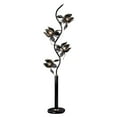 thumbnail image 2 of Ore International K-9334W 73-Inch Flower Floor Lamp, White, 2 of 2