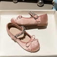 thumbnail image 4 of LvhaoGJOB Girls' Elegant Style Mary Jane Flats with Comfortable Fit and Flexible Flat Sole, 4 of 6
