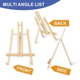 thumbnail image 3 of Caballetes de madera ESRICH, paquete de 24 unidades, 30 cm, para pintar y exponer, 3 of 7