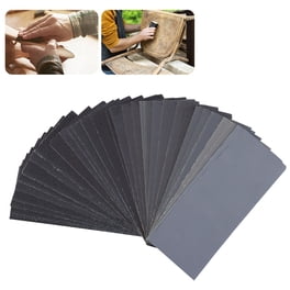 100 Feuilles Papier De Verre 40 Grit 230x280 Mm - Papier Abrasif Oxyde D'Aluminium Pour Bois, Métal Et Carrosserie