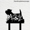 thumbnail image 5 of Handmadetneonsign Scottish Terrier Metal With Stake, Dog Metal Name Sign Stake, Dog Metal Stake Decor 67053, 5 of 5