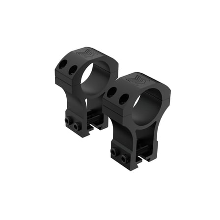Monstrum Dovetail (11 mm / 3/8 inch) Scope Rings | High Profile with See-Through Base | 1 inch Diameter