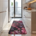 thumbnail image 4 of Pioneer Flower Floral Print Pattern Kitchen Rug Mat,Kitchen Runner Rugs Non Skid Washable,Decorative Kitchen Floor Mats for Kitchen,Sink,Laundry,17"x47.2", 4 of 7