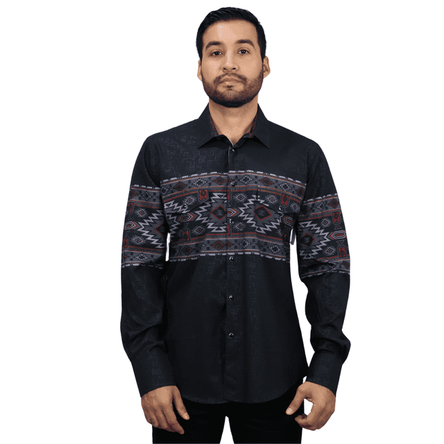 Camisa Platini MX2011 Black 1 Pz Para Hombre