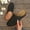 Black, variant on Women's Wide Width Perforated Mules, Closed Toe Low Wedge Backless Clogs with Breathable Cutouts, Comfortable Casual Shoes for Spring & Summer, Multi-Color